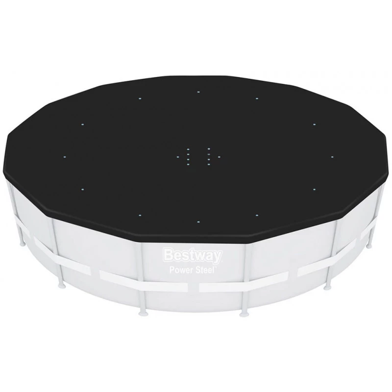 BESTWAY Couverture Pour Piscine 396 Cm Et 360 X 120 Cm, Noir 58292 1 BESTWAY Couverture Pour Piscine 396 Cm Et 360 X 120 Cm, Noir 58292