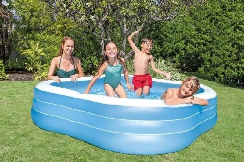 INTEX Piscine Beach Wave 229x229x56 Cm 57495NP 2 INTEX Piscine Beach Wave 229x229x56 Cm 57495NP – Image 2