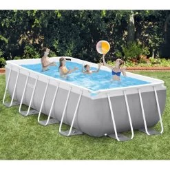 INTEX PRISM FRAME RECTANGULAR PREMIUM POOLS Piscine 488 X 244 X 107 Cm 26792GN -Bestway Boutique intex bazen 26792gn 04 800x800 1
