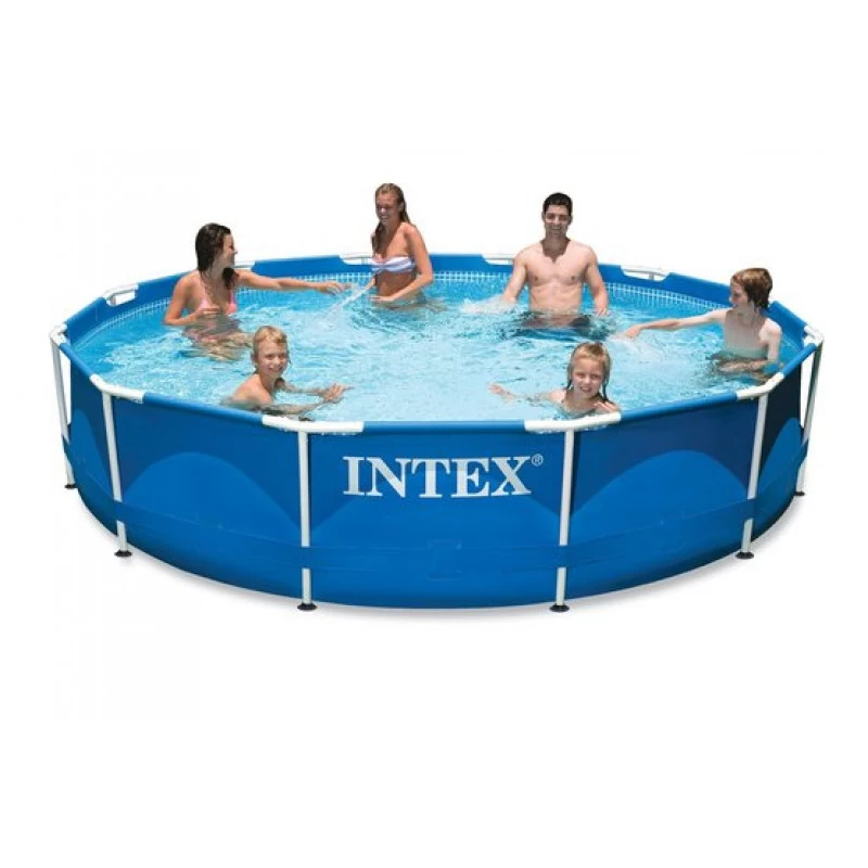 INTEX METAL FRAME POOLS Piscine 305 X 76 Cm Avec Filtration A Cartouche 28202NP 5 INTEX METAL FRAME POOLS Piscine 305 X 76 Cm Avec Filtration A Cartouche 28202NP – Image 5