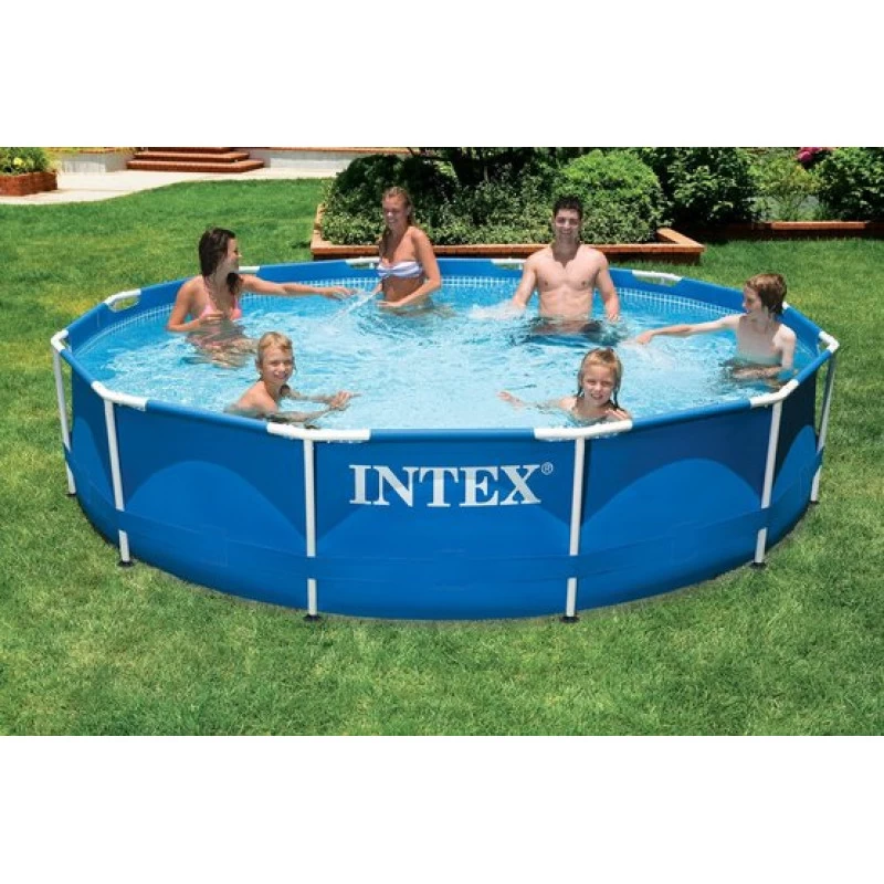 INTEX Metal Frame Pools Piscine 366 X 76 Cm Sans Filtration 28210NP 4 INTEX Metal Frame Pools Piscine 366 X 76 Cm Sans Filtration 28210NP – Image 4