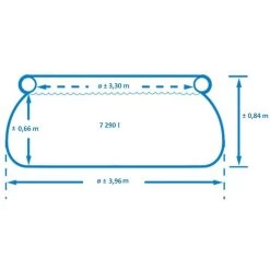 INTEX Easy Set Pool Piscine Gonflable 396 X 84 Cm Avec Filtration 28142GN -Bestway Boutique intex easy set 28142np 02 800x800 1