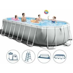 INTEX Prism Frame Premium Oval Pools Piscine 503 X 274 X 122 Cm 26796NP -Bestway Boutique intex prism frame 26796NP 02 800x800 1