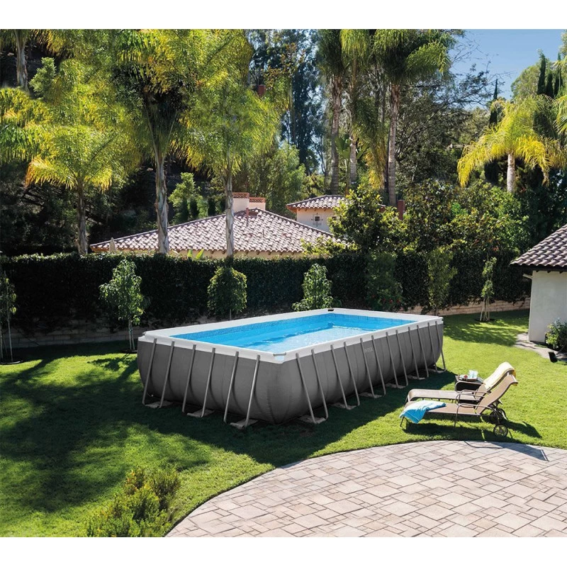INTEX Ultra XTR Rectangular Frame Pool Set Piscine 732 X 366 X 132 Cm 26364GN 6 INTEX Ultra XTR Rectangular Frame Pool Set Piscine 732 X 366 X 132 Cm 26364GN – Image 6