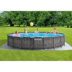 INTEX GREYWOOD PRISM FRAME PREMIUM POOLS Piscine 549 X 122 Cm 26744GN -Bestway Boutique intex 26744GN 0 800x800 1