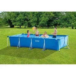 INTEX Small Frame Pools Piscine 450 X 220 X 84 Cm Avec Filtration A Cartouche 28274GN -Bestway Boutique intex 28274GN 0 800x800 1